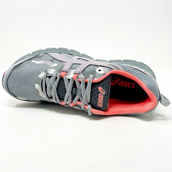 Asics Gel-Scream 4 Stone Gray Pink Womens Running Shoes 1012A039 021 - Picture 4 of 5